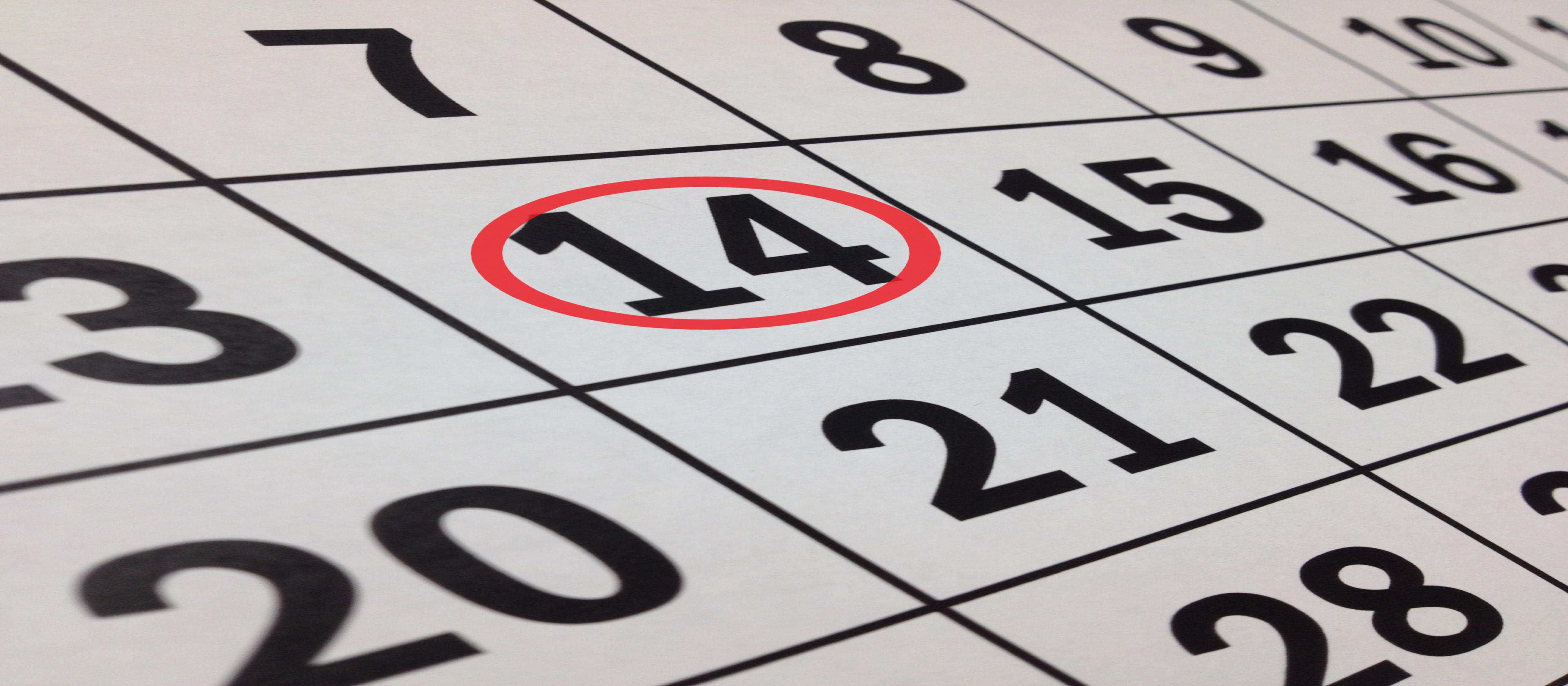 14th on a Calendar