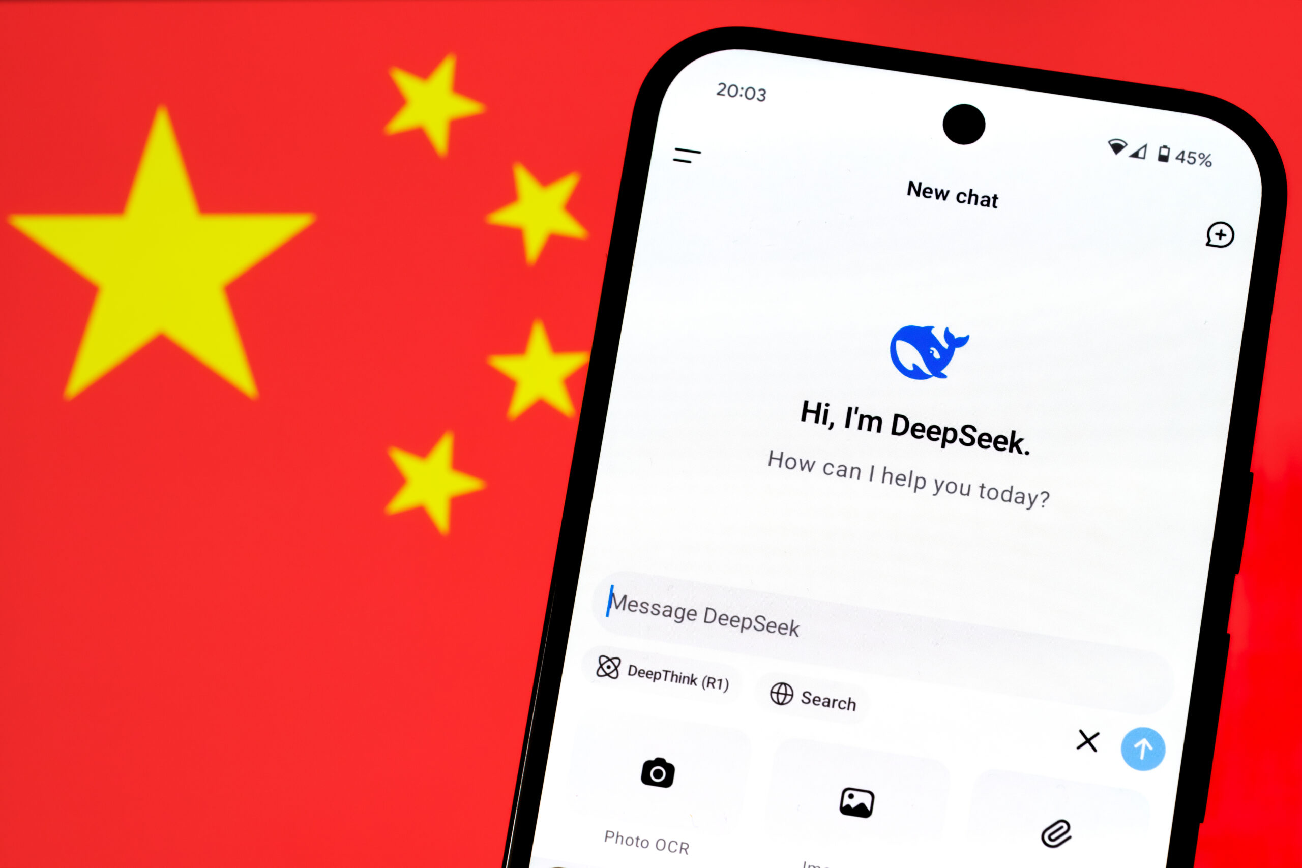 China enters the AI race with the release of DeepSeek, prompting conversations about what happens when AI tools take data from each other (rather than just the general public)